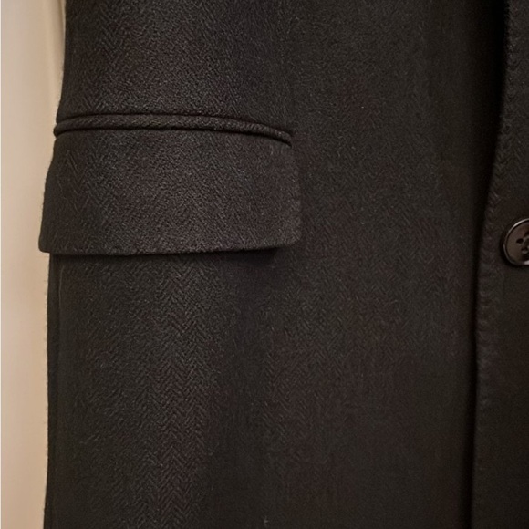 MACHO made in Spain Black Trench Coat Tailored Elegance - Picture 2 of 10